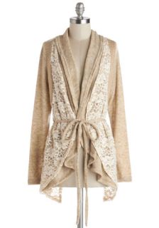 Lace and Breezy Weather Cardigan  Mod Retro Vintage Sweaters