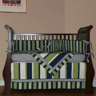 Hoohobbers 4 Piece Crib Bedding, Lacrosse : Crib Bedding Sets : Baby