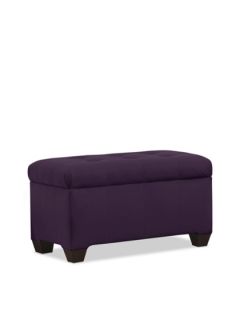 Tufted Velvet Storage Bench by Platinum Collection by SF Designs