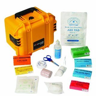 North Waterproof Marine First Aid Kit, Small, Yellow, Plastic,   Workplace First Aid Kits  