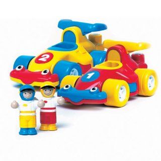 WOW The Turbo Twins   Racing Cars (4 Piece Set): Toys & Games