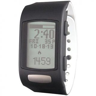 LifeTrak Core C200 Activity Tracker Watch   Black with White Band