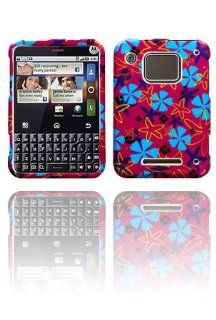 Motorola MB502 Charm Graphic Case   Flower Flake: Cell Phones & Accessories