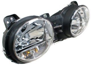 OES Genuine Jaguar S Type Replacement Driver Side Headlight Assembly: Automotive