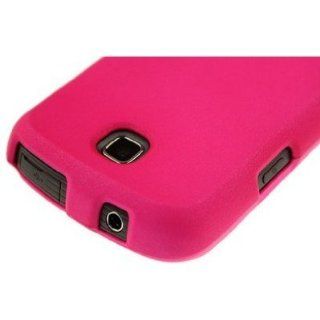 Bundle Accessory for T Mobile Samsung Dart SGH T499 / Tass Phone   Pink Rubberized Snap On Protective Hard Case Cover   SogaWireless Brand [SWE246]: Cell Phones & Accessories