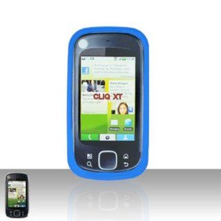 Blue Silicon Case for MOTOROLA Motorola Cliq XT MB501: Cell Phones & Accessories