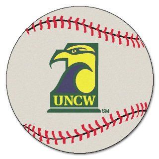 FANMATS NCAA UNC University of North Carolina   Wilmington Seahawks Nylon Face Baseball Rug: Automotive