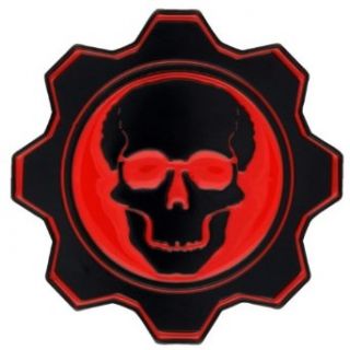 Gears Of War   Mens Gears Of War   Logo Belt Buckle Black: Clothing