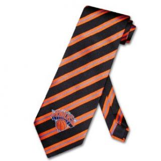 NEW YORK KNICKS SILK NeckTie NBA STRIPES Men's Neck Tie : Sports Fan Neckties : Clothing