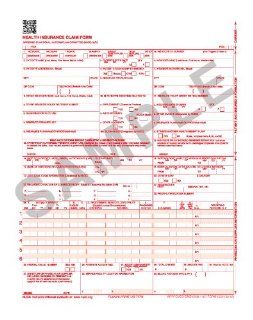 CMS 1500 Claim Forms   HCFA 8.5X11 Health Insurance Claim Forms : Business Claim Forms : Office Products