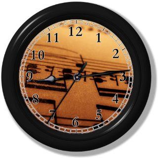 Music Notes Wall Clock : Everything Else