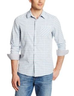 Kenneth Cole New York Men's Long Sleeve Shirt with Piping at  Mens Clothing store