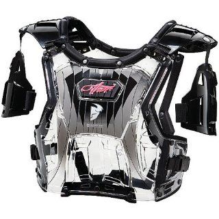 Thor MX Quadrant Protector Women's Roost Deflector Motocross Motorcycle Body Armor   Clear/Black / One Size: Automotive