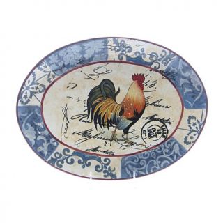 Lille Rooster Oval Platter