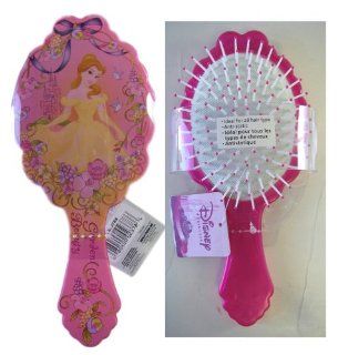 Disney Beauty and the Beast Vintage Style Pink Belle Hair Brush   Belle Brush: Toys & Games