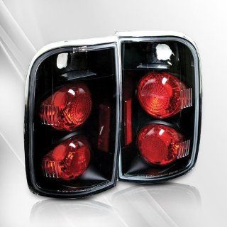 GMC Jimmy / Chevy Blazer 95 96 97 98 99 00 01 Tail Lights ~ pair set (Black): Automotive