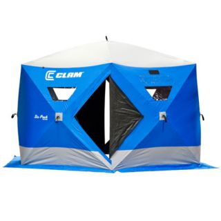 Clam Six Pack 1660 MAG Ice Shelter 5 7 Anglers 692372
