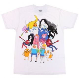 Adventure Time Alternate Universe T Shirt Size  X Large Movie And Tv Fan T Shirts Clothing