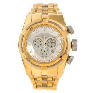 Invicta 12743 Reserve Bolt Zeus Gold Swiss Chronograph Stainless Steel Watch: Invicta: Watches