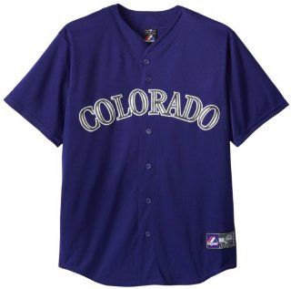 MLB Colorado Rockies Alternate Replica Jersey, Purple : Sports Fan Jerseys : Sports & Outdoors