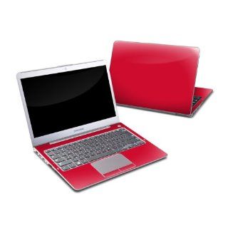 Solid State Red Design Protective Decal Skin Sticker for Samsung Series 5 13.3 inch Ultrabook PC 530U38 A01: Computers & Accessories
