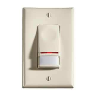 Cooper Wiring Devices 6.6 Amp Almond Occupancy Single Pole Decorator Light Switch