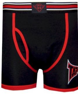 Tapout Logo Black Boxer Briefs for men (Large): Clothing