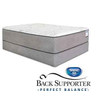Spring Air Back Supporter Woodbury Firm Twin size Mattress Set