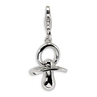 Amore La Vita™ Pacifier Charm in Sterling Silver   Zales