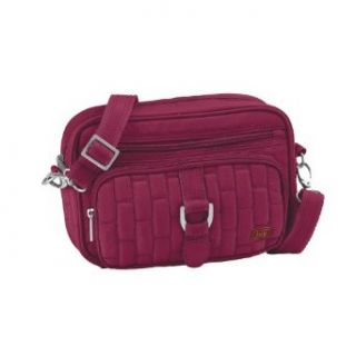 Lug Carousel Mini Cross Body Bag, Cranberry Red, One Size: Clothing