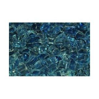 10lbs 1/2" Pacific Blue Fire glass : Outdoor Decor : Patio, Lawn & Garden