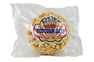 Oak Alley Farms 2245 PB SE 12 Caramel Popcorn Balls   12ct: Kitchen & Dining