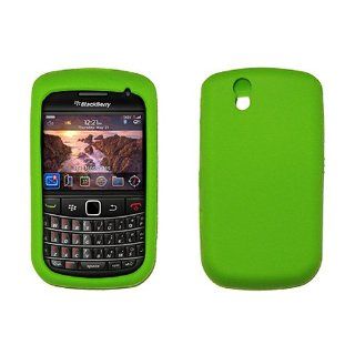 Green Soft Silicone Gel Skin Case Cover for BlackBerry Bold 9650 Tour 9630: Cell Phones & Accessories