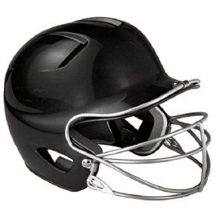 Easton Natural Junior Batting Helmet with Mask, Black : Baseball Batting Helmets : Sports & Outdoors