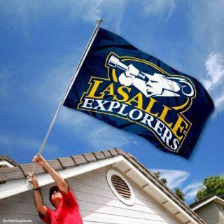 LaSalle Explorers University Large College Flag : Outdoor Flags : Sports & Outdoors