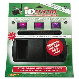 Dri Mark UVD549 Dri Mark iDetector Counterfeit Currency And ID Detector With Ultraviolet Light : Counterfeit Bill Detectors : Office Products