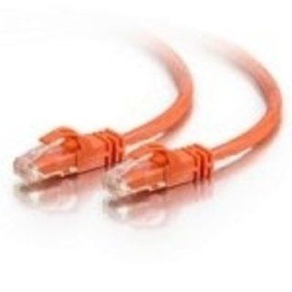 C2G 0.5m Cat6 550MHz Snagless Patch Cable (Orange): Computers & Accessories