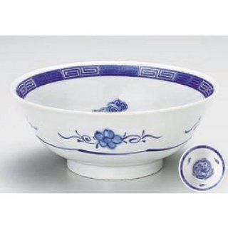 serving bowl kbu834 20 552 [7.41 x 3.04 inch] Japanese tabletop kitchen dish Chinese dragon bowl Raimon 6.0 ramen bowl [18.8 x 7.7cm] Chinese fried rice noodle restaurant business kbu834 20 552: Kitchen & Dining