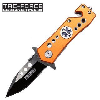 TAC FORCE YC 555EM TACTICAL ASSISTED OPENING FOLDING KNIFE 3.5" CLOSED : Tactical Knives : Sports & Outdoors