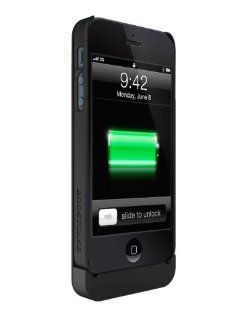 Boostcase Hybrid Battery Case for iPhone 5/5S 2200 mAh   Black: Cell Phones & Accessories