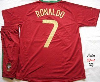 PORTUGAL National Team Soccer Jersey RONALDO Adult XLarge: Sports & Outdoors