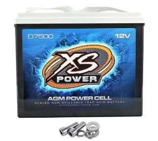XS Power D7500 6000 Amp 12 Volt Power Cell Car Audio Battery   Largest Power Cell On The Market!!: Automotive