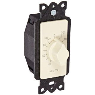 NSI Industries A560MH A Series Springwound Auto Off In Wall Time Switch with Hold, 60 Minute Timer Length, Ivory: Twist Timer Switch Ivory: Industrial & Scientific