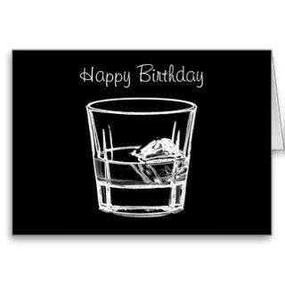 Happy Birthday for Whisky Lovers Cards