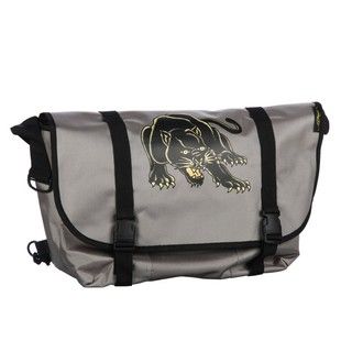 Ed Hardy Allen Panther Laptop Messenger Bag Ed Hardy Fabric Messenger Bags