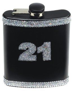21 birthday flask: Beauty