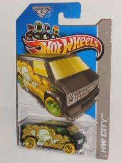2013 Hot Wheels Hw City   Custom '77 Dodge Van   Treasure Hunt: Toys & Games