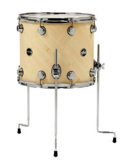 DW Drums DRF21416TTCLC   Eco X Tom Drum, 14X16, Natural Bamboo Finish: Musical Instruments