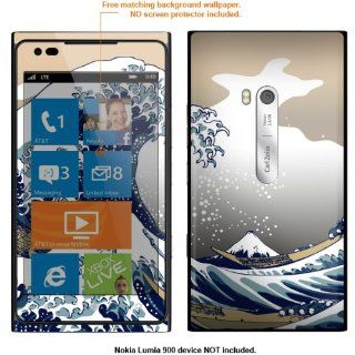Protective Decal Skin Sticker for Nokia Lumia 910 & AT&T Lumia 900 case cover Lumia900 578: Cell Phones & Accessories