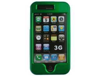 Hard Plastic Green Phone Protector Case For Apple iPhone 3G iPhone 3G S: Cell Phones & Accessories